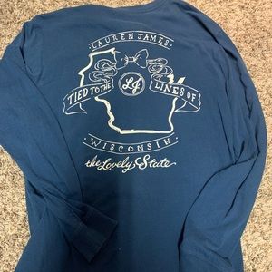 Lauren James Lovely State Wisconsin Long Sleeve